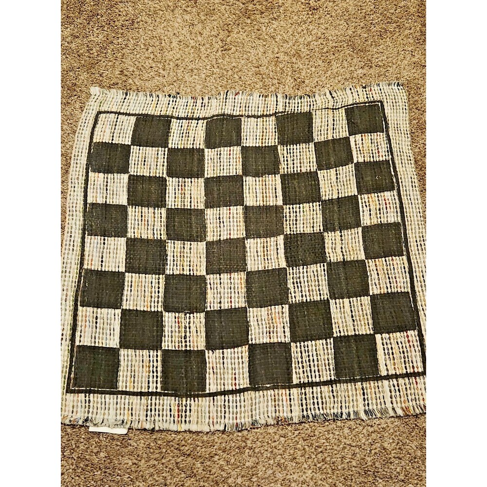 Cracker Barrel Giant 26 Inch Fabric, Checkers +Tic Tac Toe Games, Complete Set